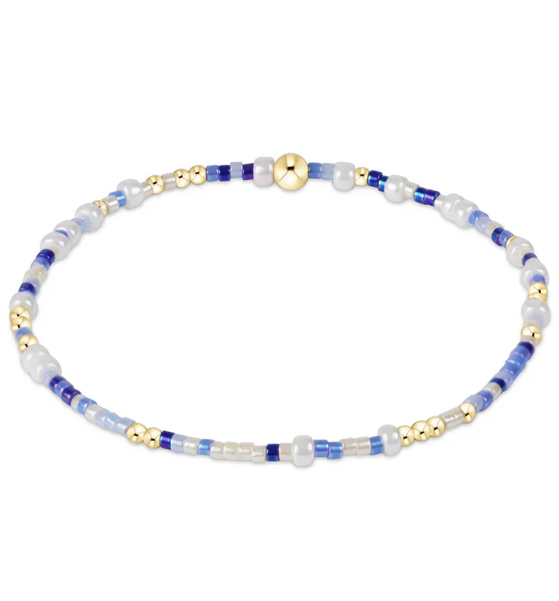 enewton Hope Unwritten Bracelet - Is a Smurf's Butt Blue? - 13 Hub Lane   |  Beaded Bracelets