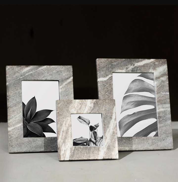 Brown Galaxy Marble Frame - 13 Hub Lane   |  Marble & Stone Frames