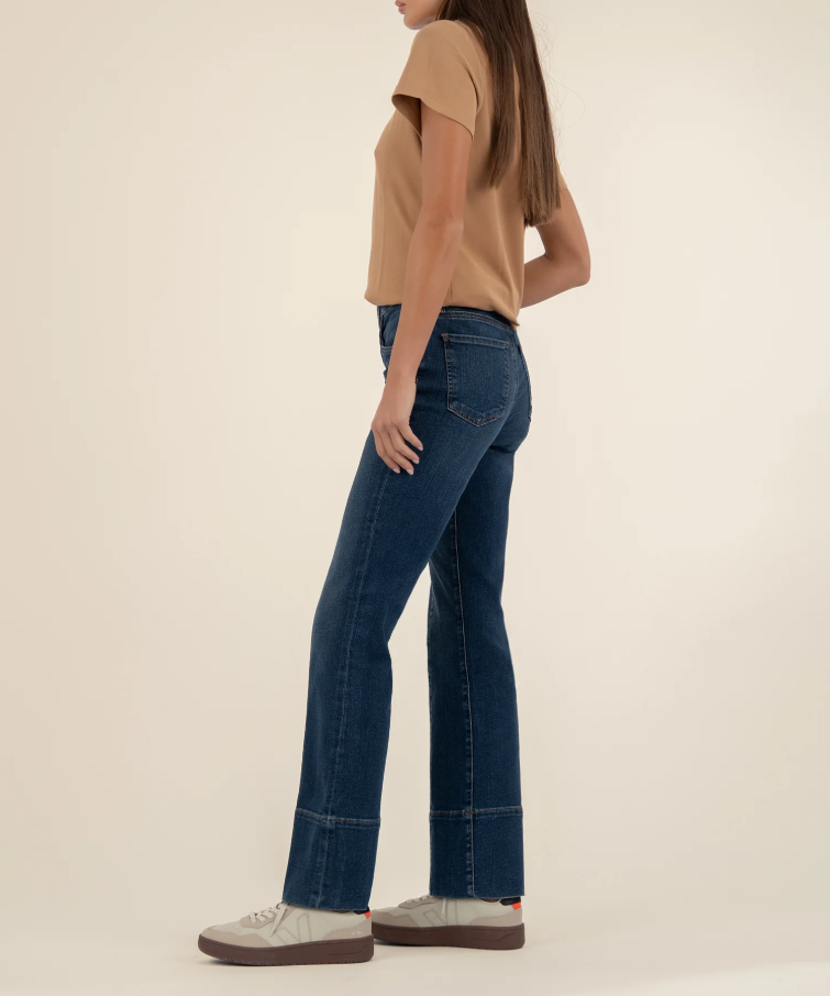 Kut From The Kloth Kelsey High Rise Ankle Wide, Envision - 13 Hub Lane   |  Slim Flare Jeans