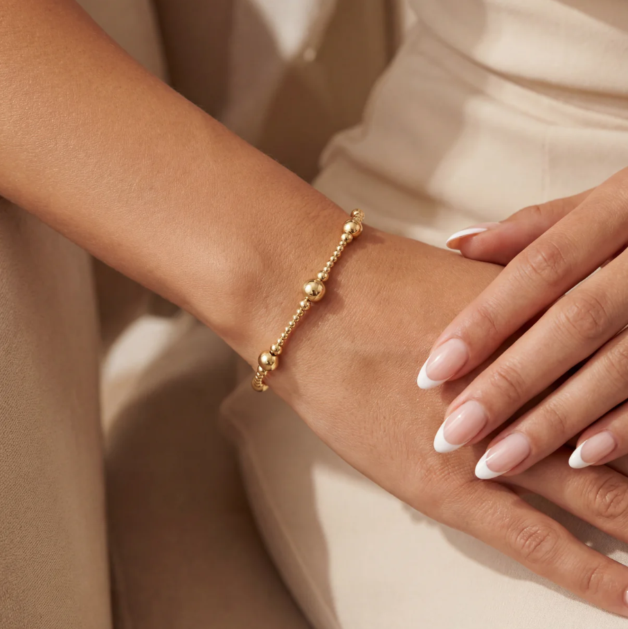 bara boheme serena gold filled beaded bracelet - 13 Hub Lane   |  