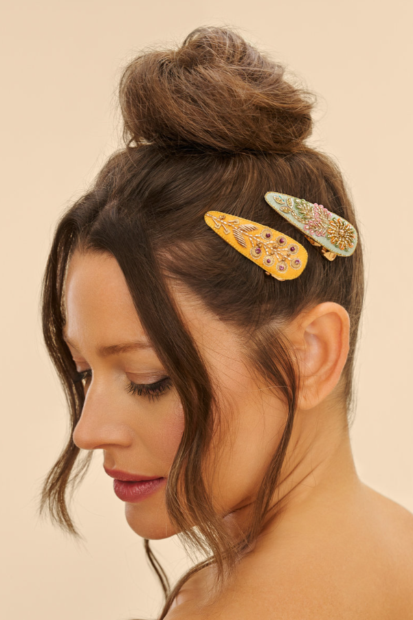 Jeweled Hair Clip