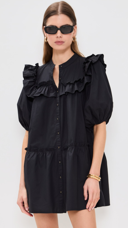 Tatiana Mini Dress, Black - 13 Hub Lane   |  Mini Dresses