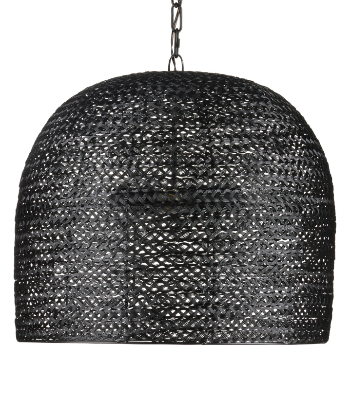 Piero Black Medium Pendant