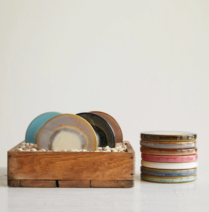 Stoneware Trivet, Reactive Glaze - 13 Hub Lane   |  Trivets