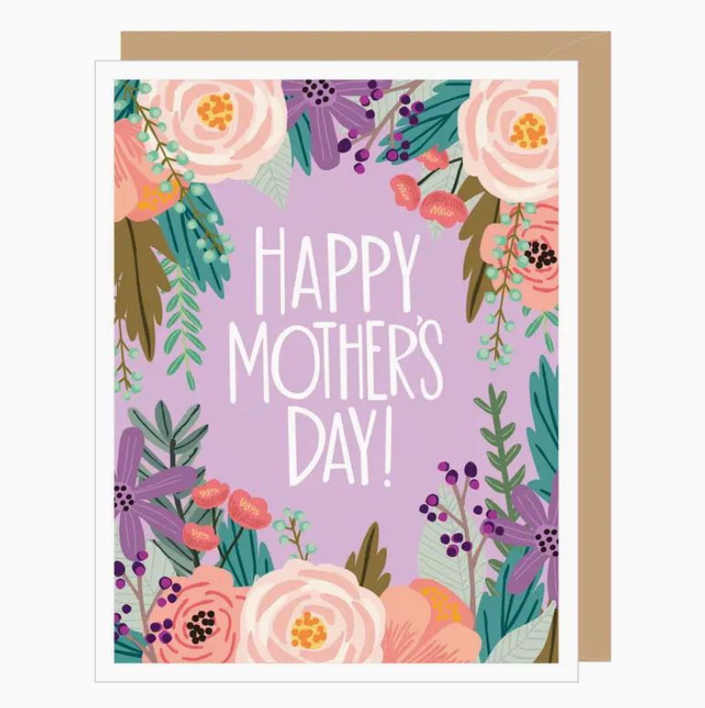 Floral Mother's Day Card - 13 Hub Lane   |  
