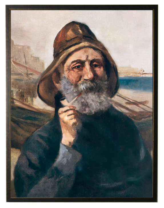 Fisherman - 13 Hub Lane   |  Small Wall Art