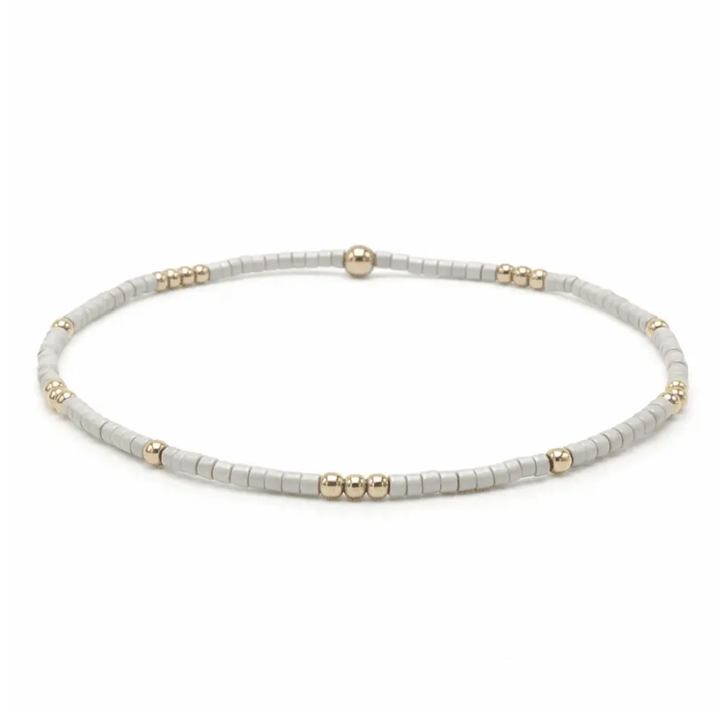 Newport Beaded Bracelet - 2mm
