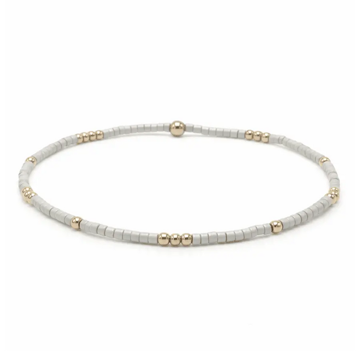 Newport Beaded Bracelet - 2mm