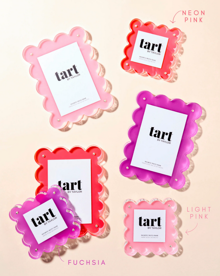 Mini Acrylic Frame, Light Pink - 13 Hub Lane   |  Acrylic Frames