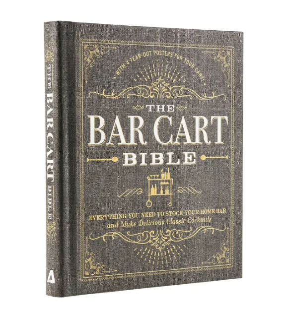 Bar Cart Bible - 13 Hub Lane   |  Mixology Books