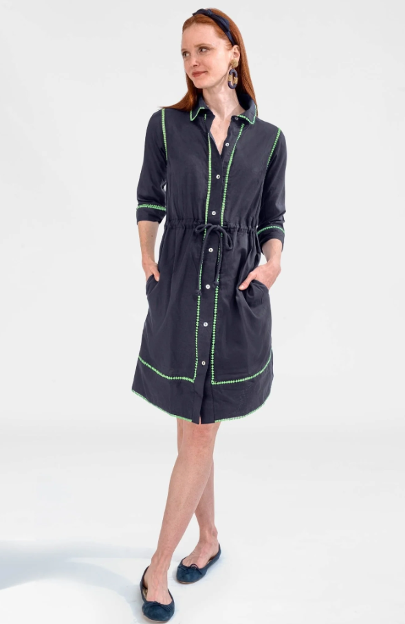 Glance My Way Dress, Navy - 13 Hub Lane   |  