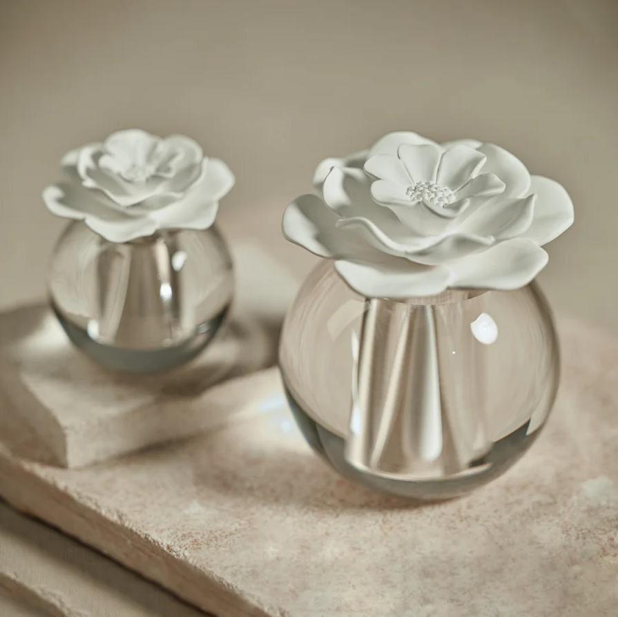 Valentina Crystal Ball Diffuser, 50ml - 13 Hub Lane   |  Moroccan Peony