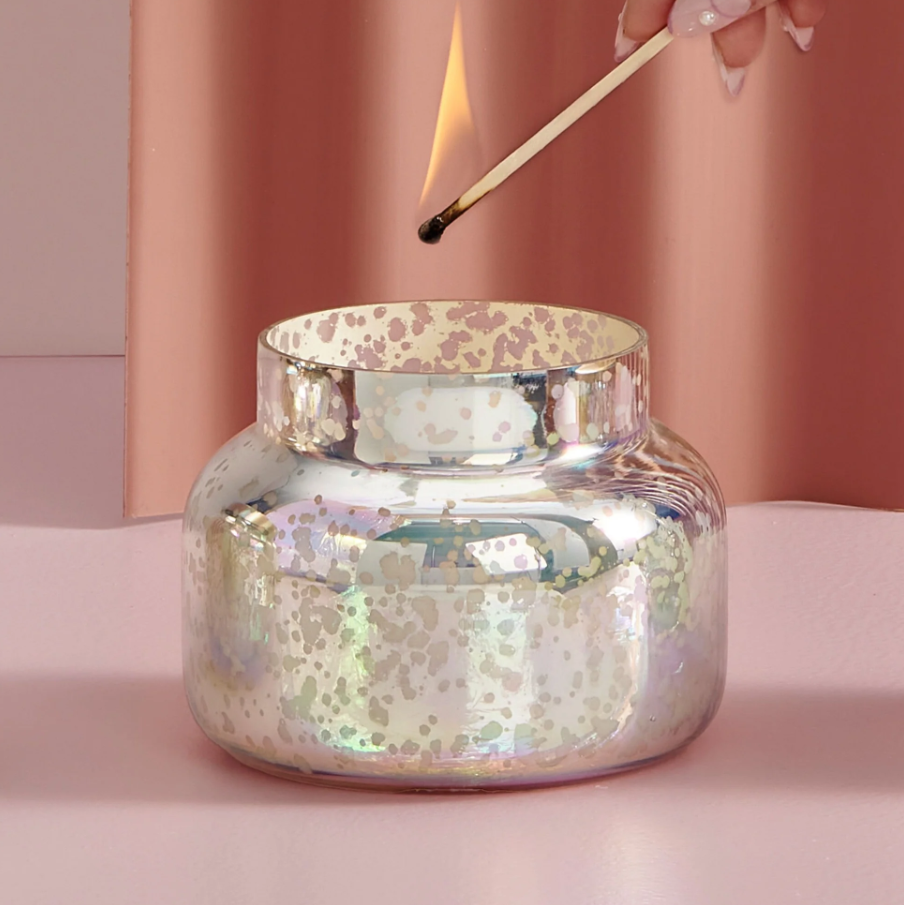 Blue Jean Volcano Mercury Iridescent Signature Jar - 13 Hub Lane   |  Volcano