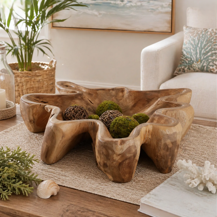 Teak Wood Bowl