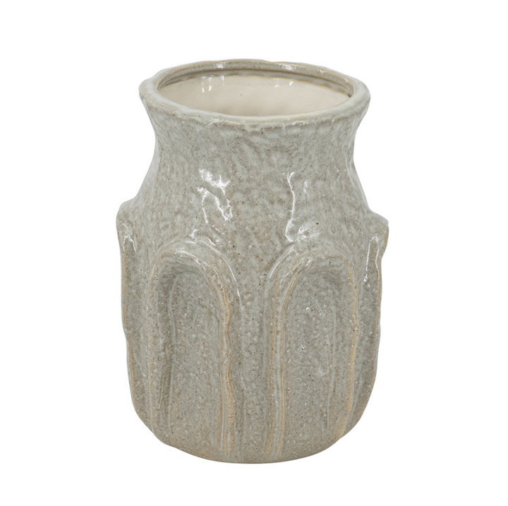 Textured Ceramic Vase - 13 Hub Lane   |  