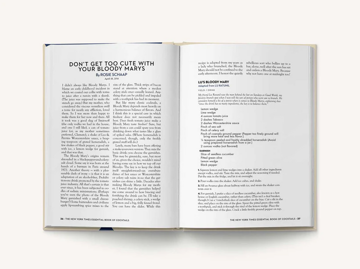 The New York Times Essential Book of Cocktails (Second Edition) - 13 Hub Lane   |  