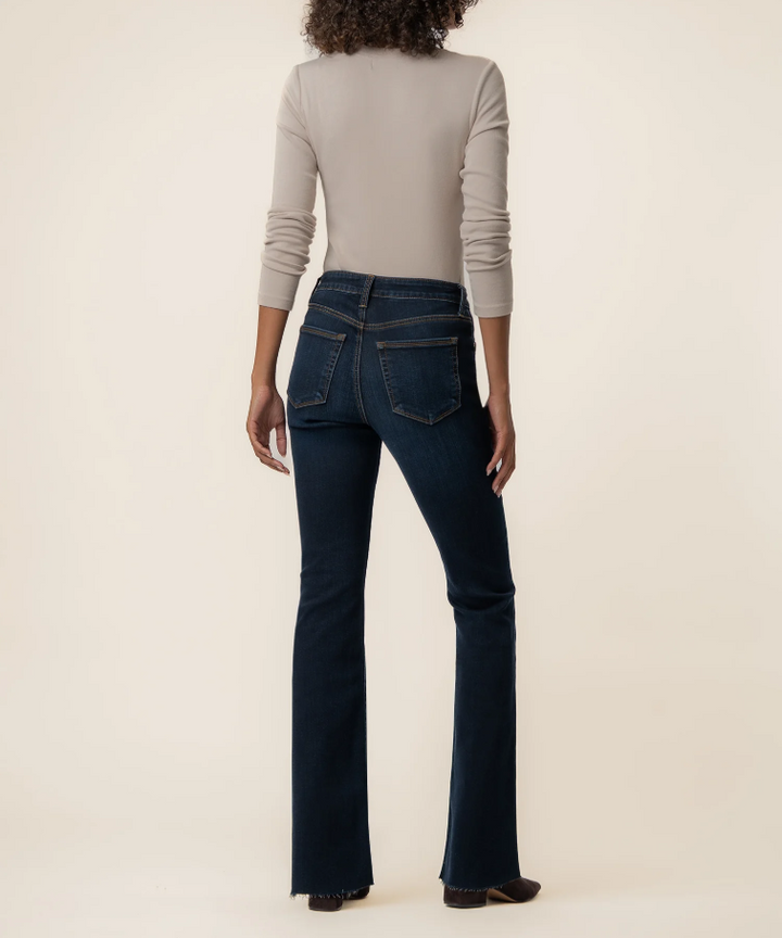 Kut From the Kloth Ana High Rise Flare Raw, Wave
