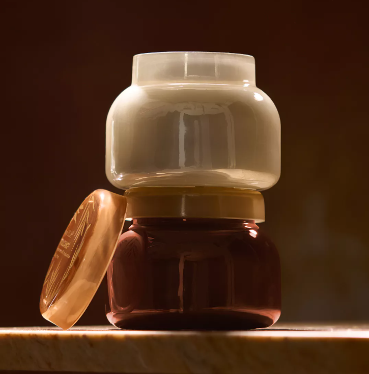 Autumn Glow Volcano White Signature Candle - 13 Hub Lane   |  Volcano