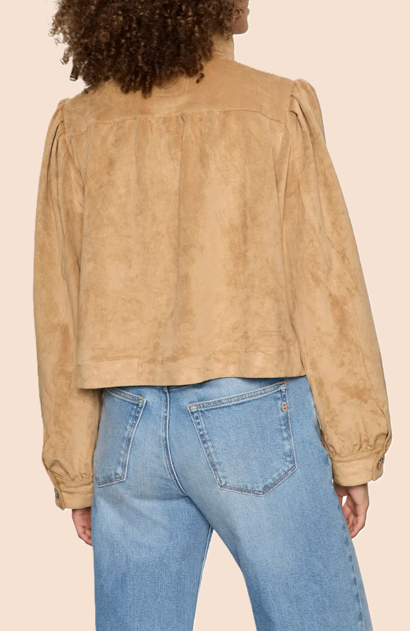 Charlotte Faux Suede Jacket, Cartouche - 13 Hub Lane   |  