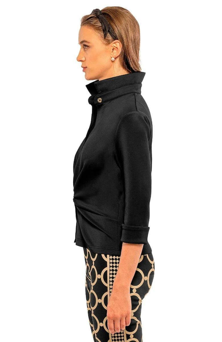 Twist & Shout Top, Solid Black