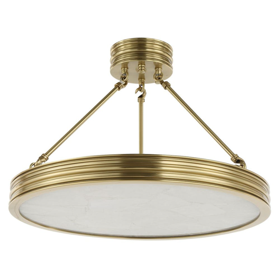 Newport LED Semi-Flush Mount - 13 Hub Lane   |  Semi-Flush Mounts