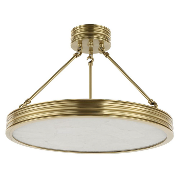 Newport LED Semi-Flush Mount - 13 Hub Lane   |  Semi-Flush Mounts