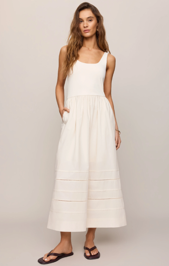 Johanna Sleeveless Midi, Cloud
