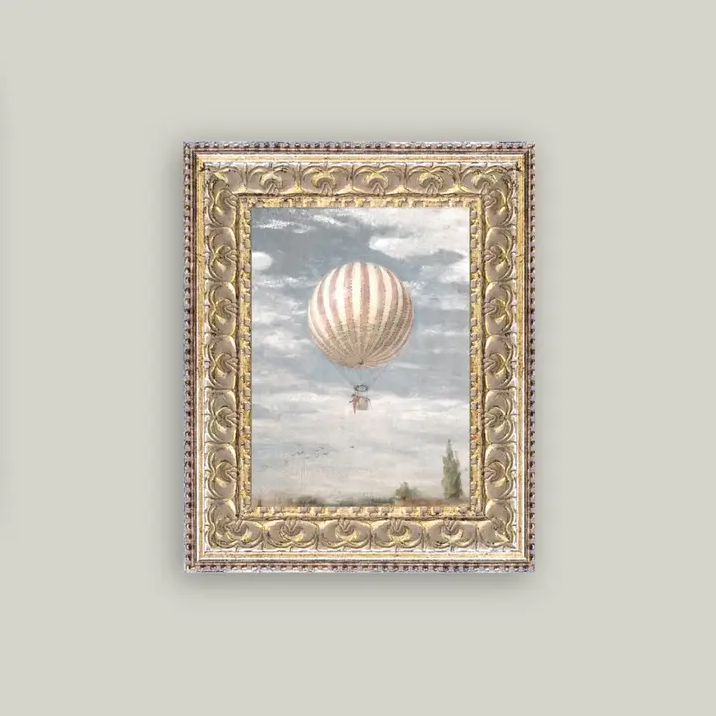 Air Balloon - 13 Hub Lane   |  Small Wall Art