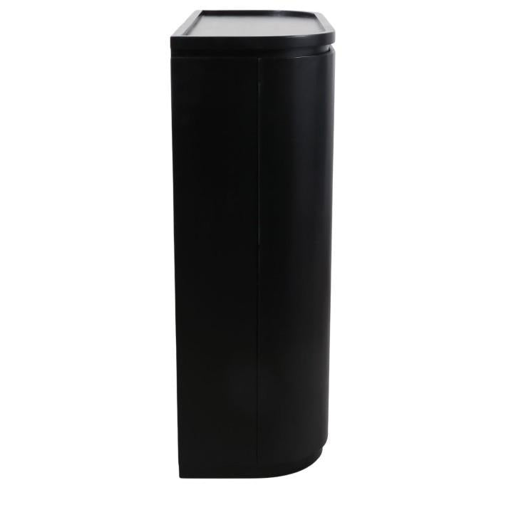 Modern Bar Cabinet, Black