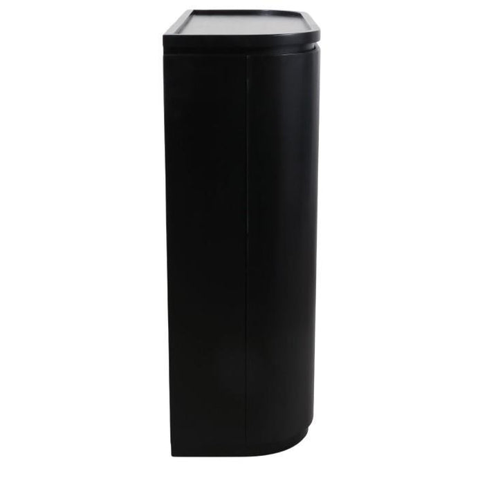 Modern Bar Cabinet, Black