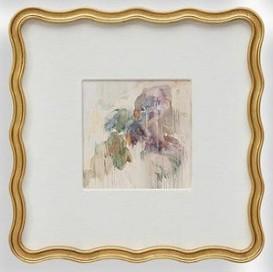 Garden Mist Framed Canvas
