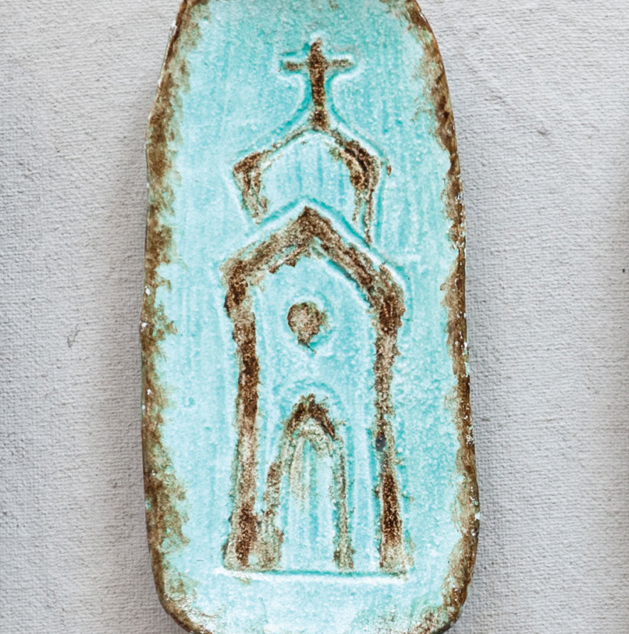 Cast Iron Church Dish