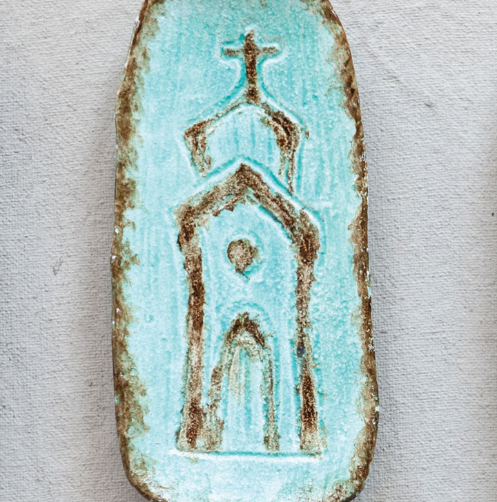 Cast Iron Church Dish