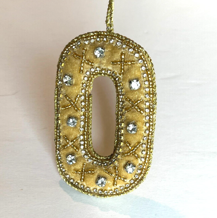 Alphabet Ornament - 13 Hub Lane   |  Fabric Ornaments