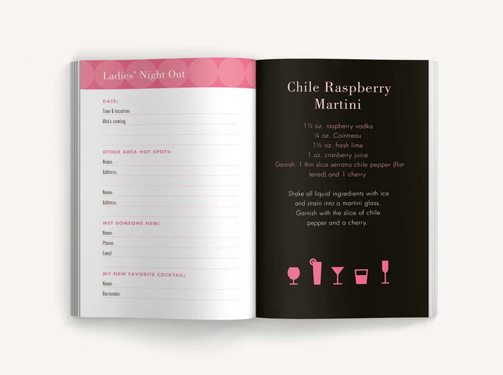The Little Pink Book of Cocktails: The Perfect Ladies' Drinking Companion - 13 Hub Lane   |  
