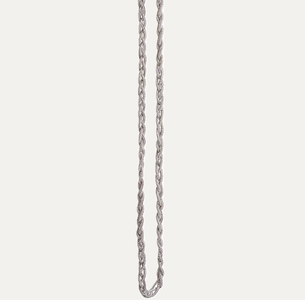 Twisted Diamond Garland,  Silver - 13 Hub Lane   |  