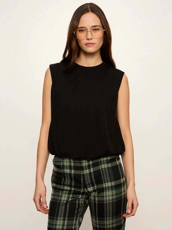 Quinn Bubble Shell, Black