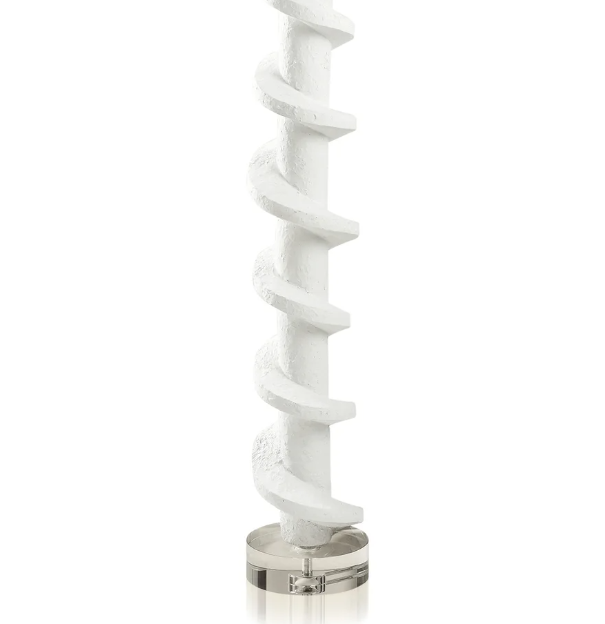 Rudnick Floor Lamp, White