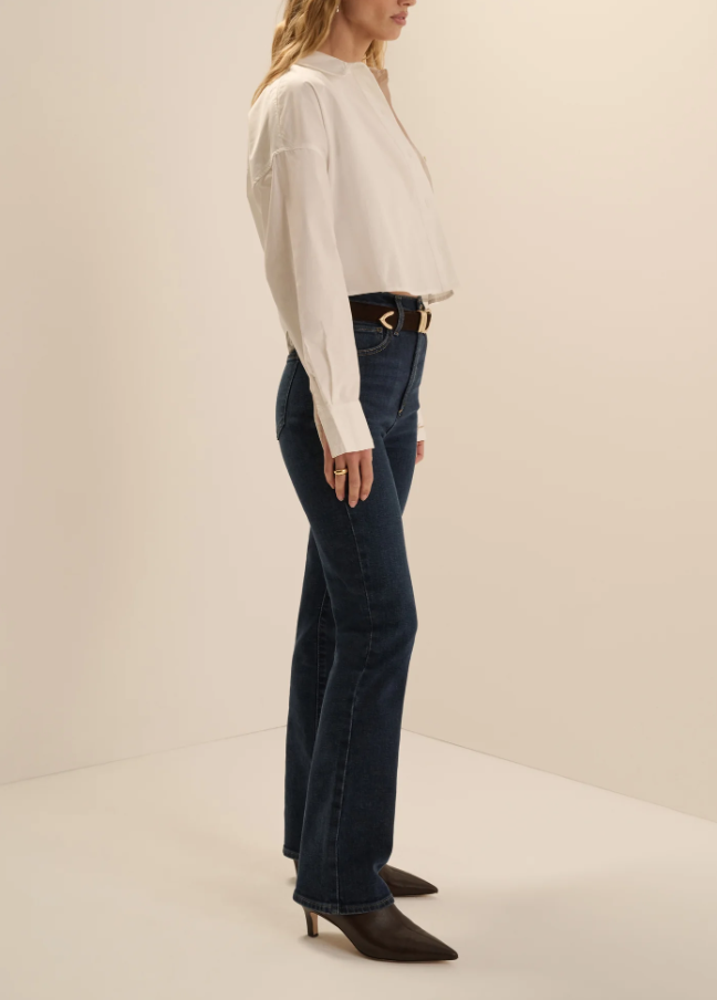 The Shortie Valentina Super High Rise Mini Boot, Woodside