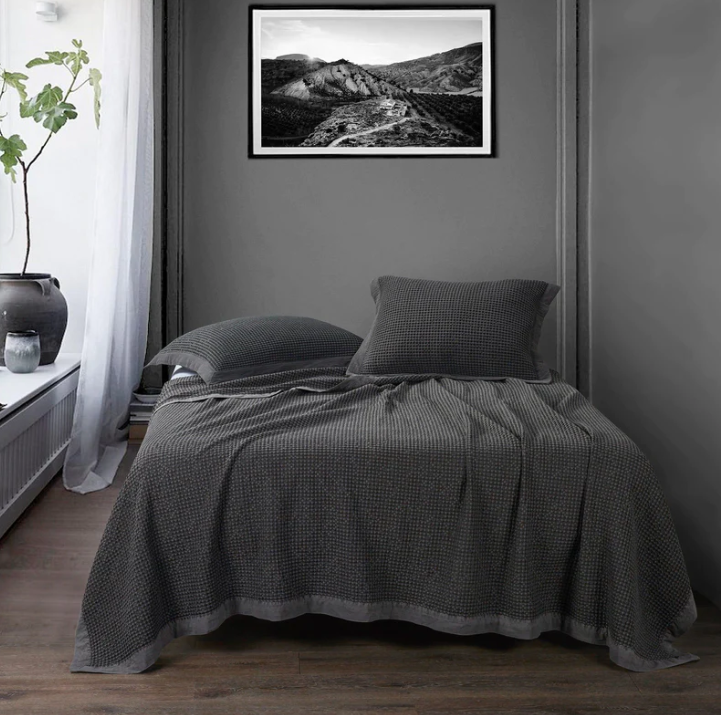 13 Hub Lane Waffle Weave Cotton Coverlet