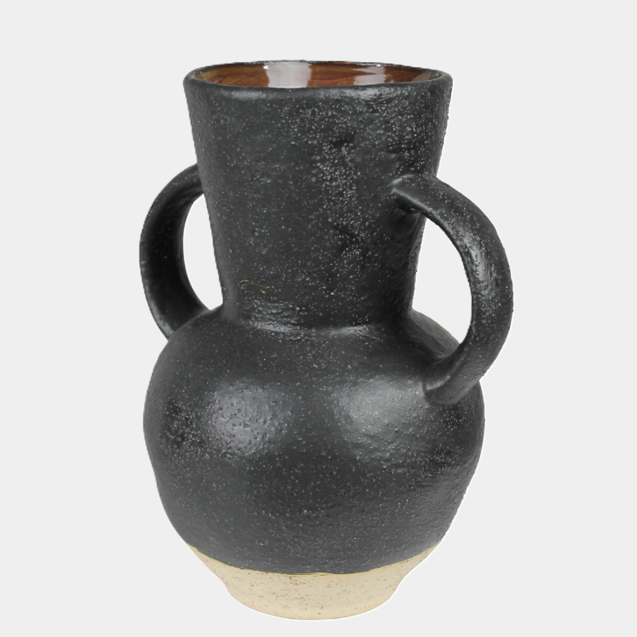 Umbria Ceramic Vase w/ Handles - 13 Hub Lane   |  