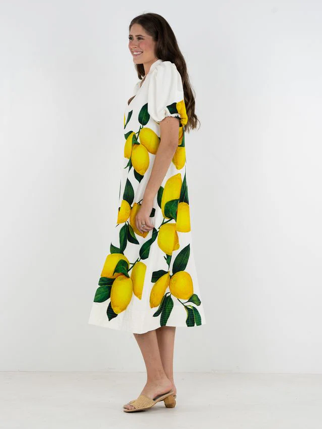Hampton Dress - Limone