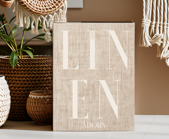 Linen Adorn: Photographed Linen Decor Book For Decorative Display - 13 Hub Lane   |  