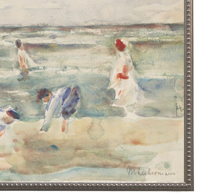 Children Playing on the Beach