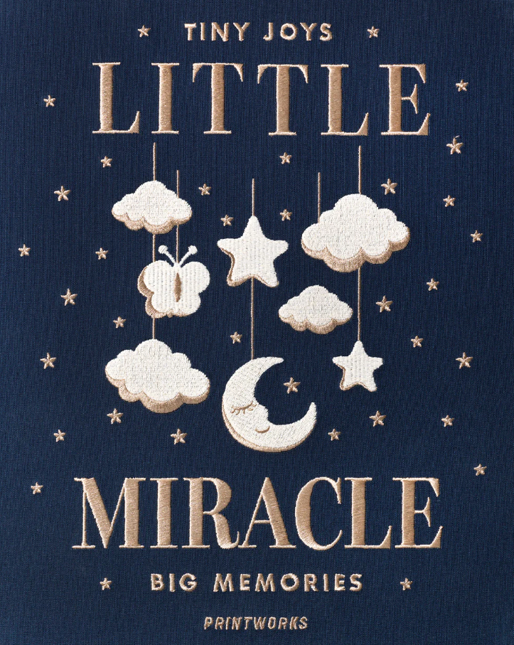 Embroidered Photo Album - Little Miracle - 13 Hub Lane   |  