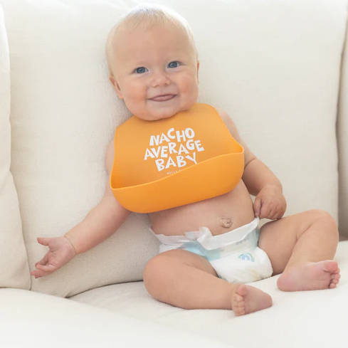 Nacho Average Baby Wonder Bib - 13 Hub Lane   |  Feeding Bibs