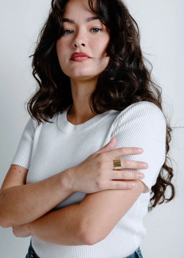 Blake Ring, Gold - 13 Hub Lane   |  Cuff Rings