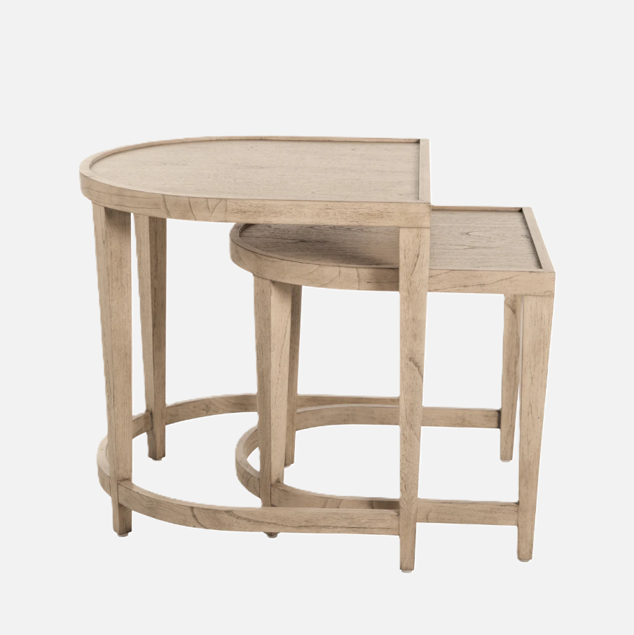 Dustin Nesting Tables, Natural - 13 Hub Lane   |  