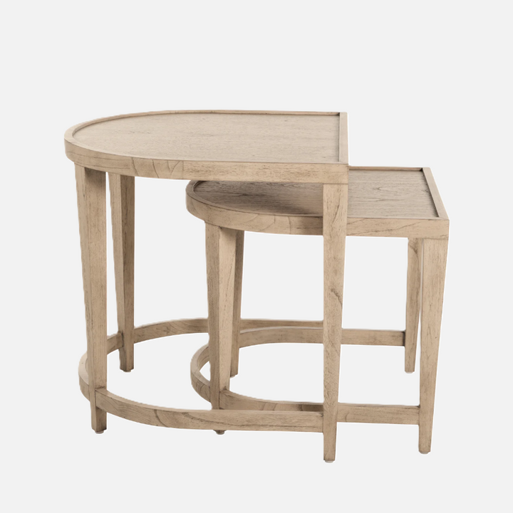 Dustin Nesting Tables, Natural - 13 Hub Lane   |  