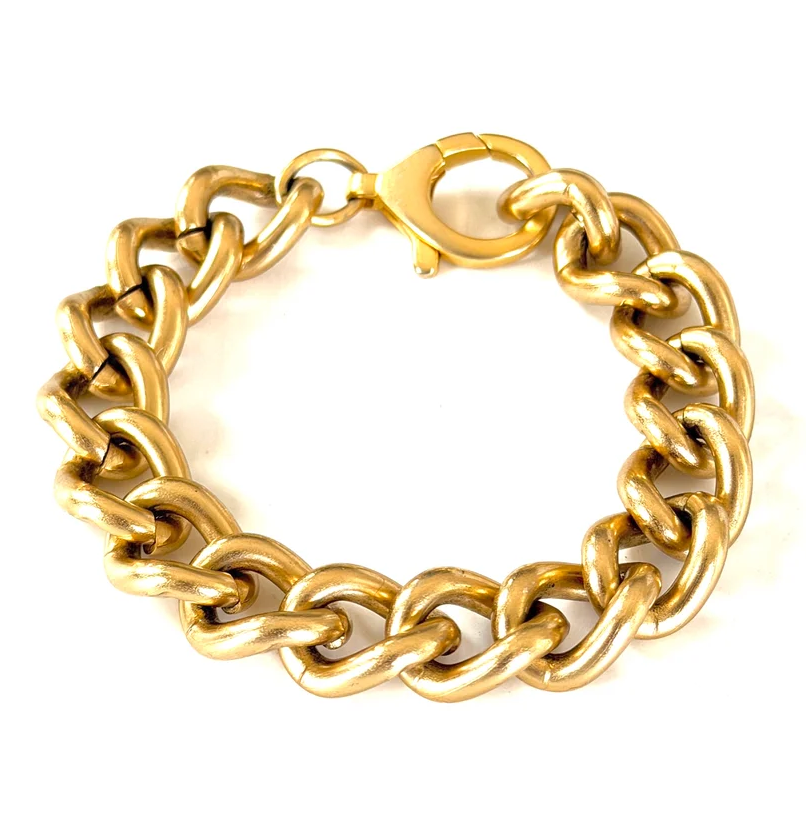CV Designs Curb Chain Chunky Bracelet